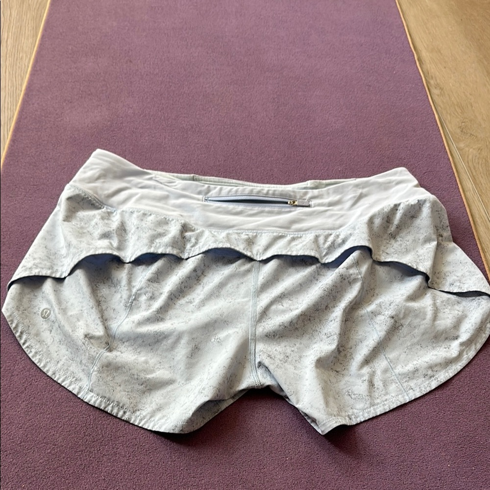 lululemon speed up mid rise lined shorts 4”
